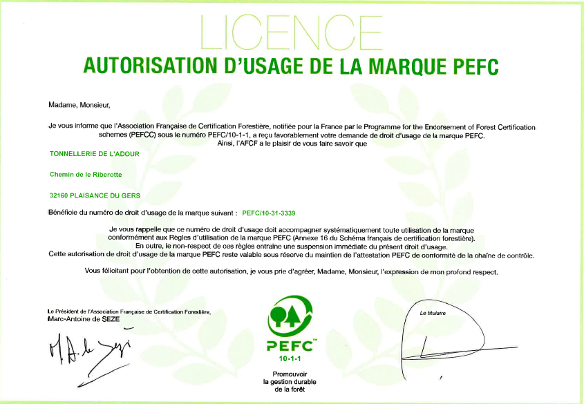 license-pefc